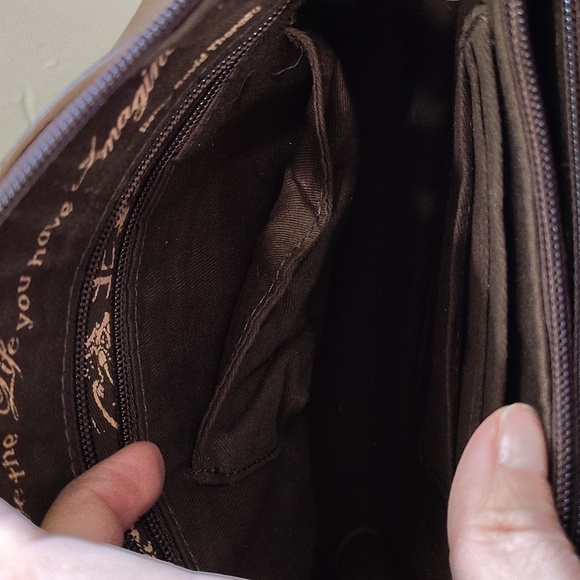 sTs Ranchwear Baroness Weezy Crossbody Brown Leather Conceal Carry - Picture 15 of 16